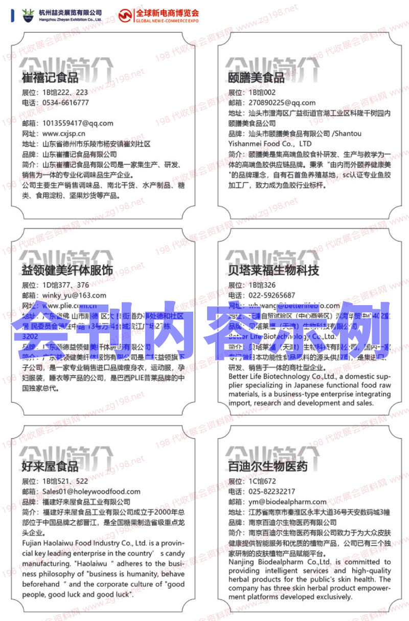 2023第十二屆（杭州）全球新電商博覽會展會會刊