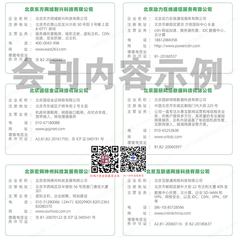 2024全國互聯(lián)網(wǎng)數(shù)據(jù)中心IDC企業(yè)名錄大全【420家】