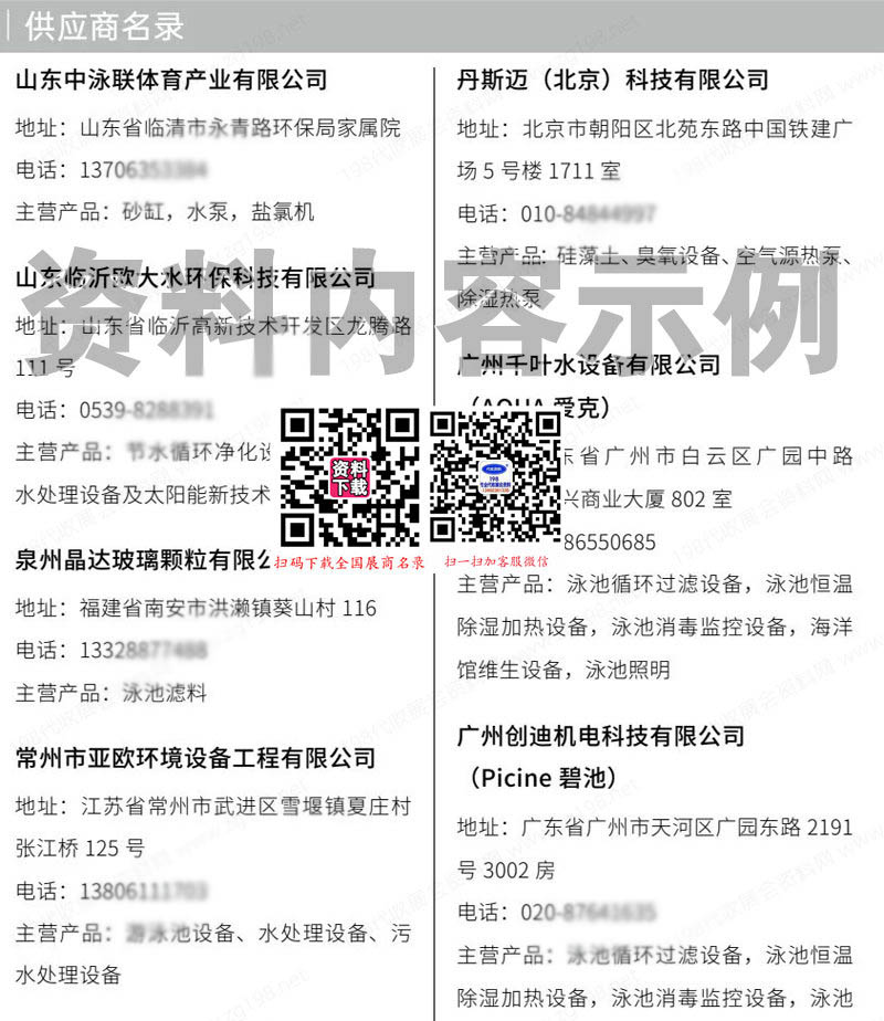 2024全國各城市最新泳池溫泉SPA洗浴企業(yè)名錄匯總【超1000家】